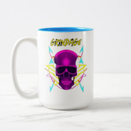 De Café Em Dois Tons Caneca Grindage