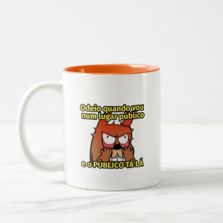 De Café Em Dois Tons Caneca Grumpy Antissocial