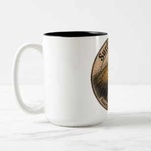 De Café Em Dois Tons Caneca HB Surfer