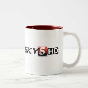 De Café Em Dois Tons Caneca HD do céu 5
