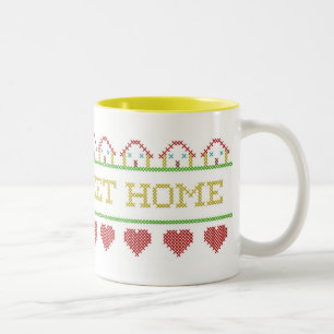 De Café Em Dois Tons Caneca Home doce
