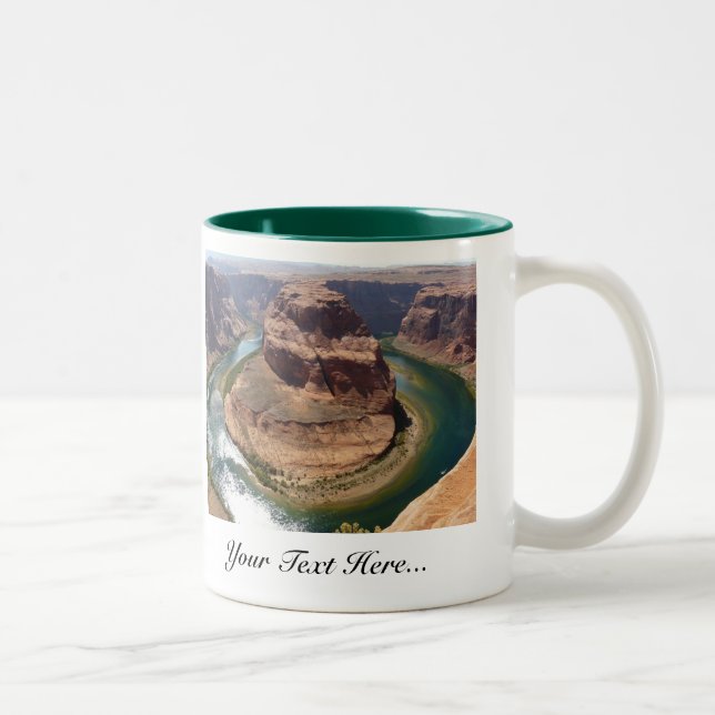 De Café Em Dois Tons Caneca "Horseshoe Bend" (Direita)