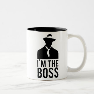 De Café Em Dois Tons Caneca I'm the Boss