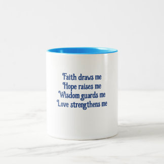 De Café Em Dois Tons Caneca inspiradora
