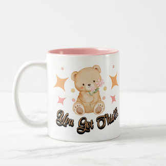 De Café Em Dois Tons Caneca Inspiradora Você Consegue