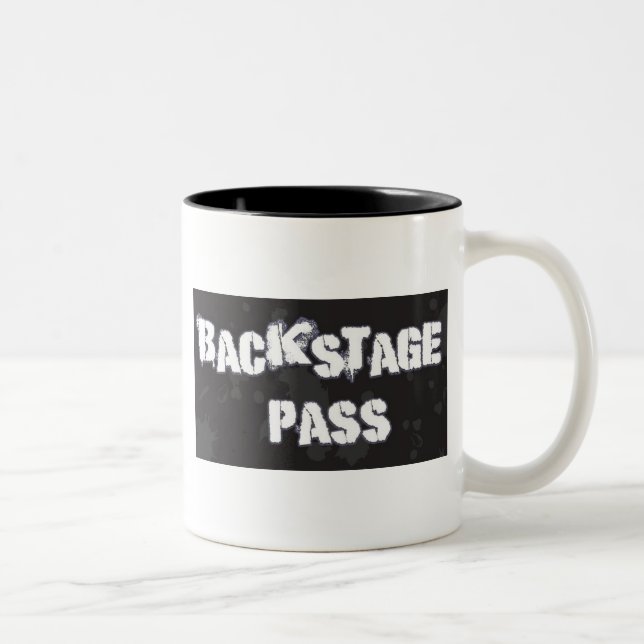 De Café Em Dois Tons Caneca intitulado (Direita)