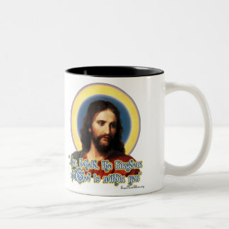 De Café Em Dois Tons Caneca JC01 do Jesus Cristo
