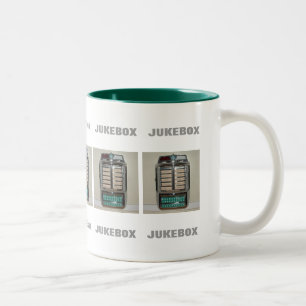 De Café Em Dois Tons caneca JUKEBOX