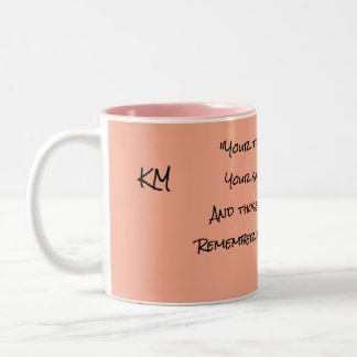 De Café Em Dois Tons Caneca KM
