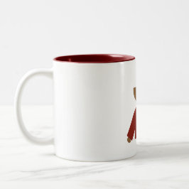 De Café Em Dois Tons Caneca Latty