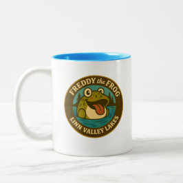 De Café Em Dois Tons Caneca Linn Valley Lakes Freddy