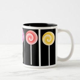 De Café Em Dois Tons Caneca Lollipop