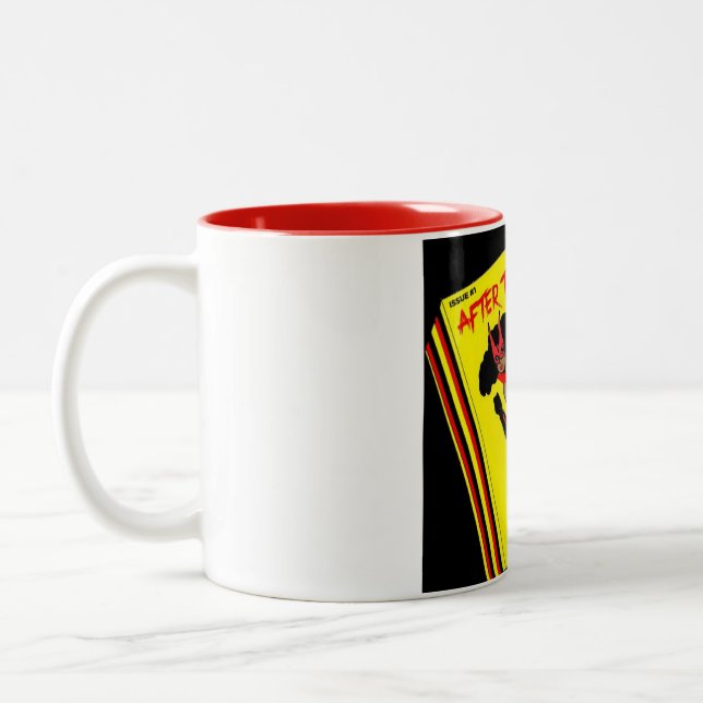 De Café Em Dois Tons Caneca luxuosa do sobrevivente (Esquerda)