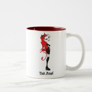 De Café Em Dois Tons Caneca má do anjo