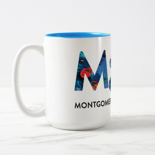 De Café Em Dois Tons Caneca MAA (Esquerda)
