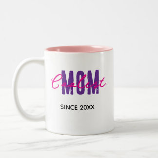 De Café Em Dois Tons Caneca Mãe Mais Legal Desde 20XX