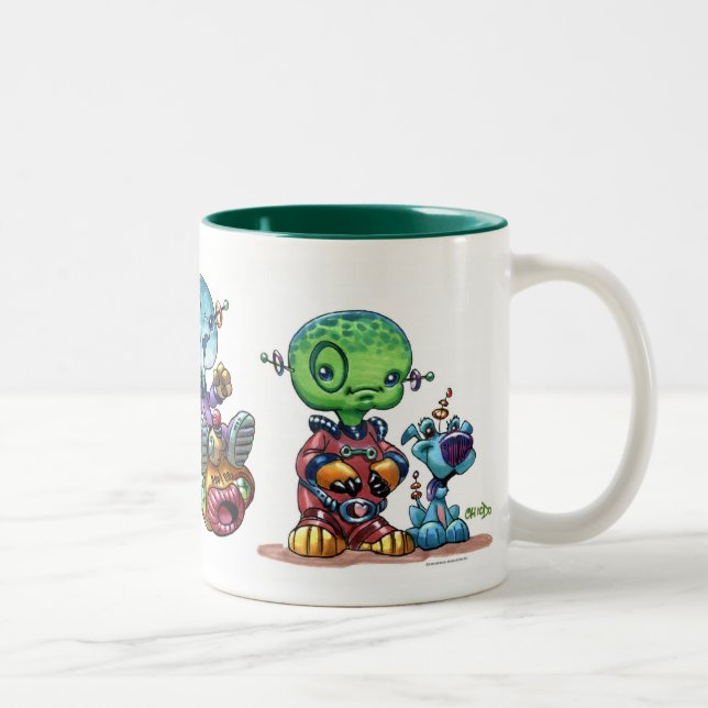 De Café Em Dois Tons Caneca Marteenie (Direita)