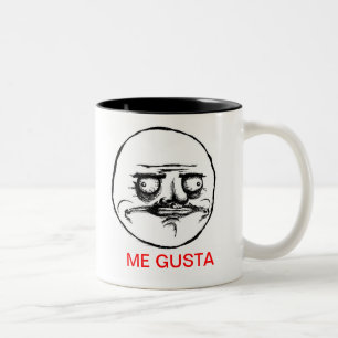 DE CAFÉ EM DOIS TONS CANECA ME GUSTA!