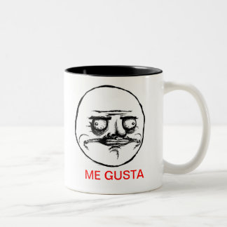 DE CAFÉ EM DOIS TONS CANECA ME GUSTA!