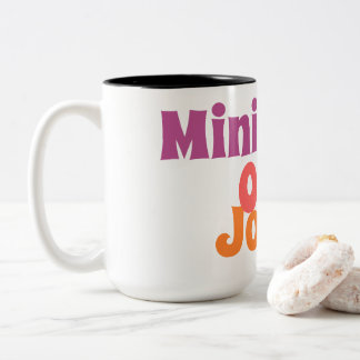 De Café Em Dois Tons Caneca Ministers of Joy