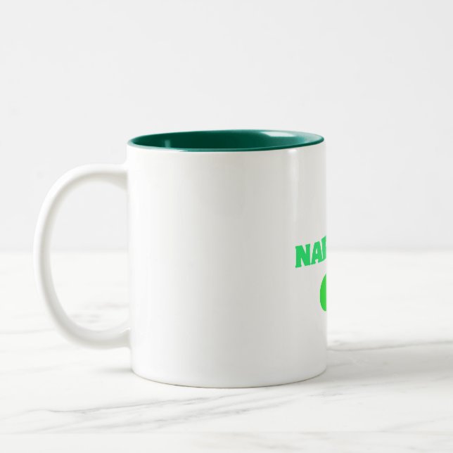 De Café Em Dois Tons Caneca 'Modo Soneca ATIVADO' para cabeças sonolent (Esquerda)