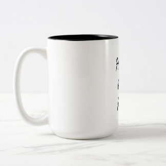 De Café Em Dois Tons Caneca Motivacional Hustle Heart Repeat – Inspiraç