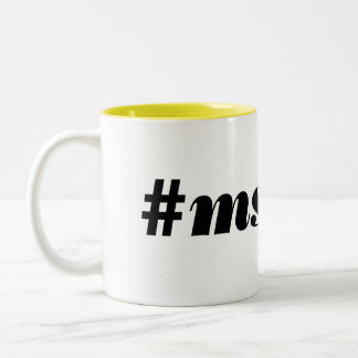 De Café Em Dois Tons caneca #msaed