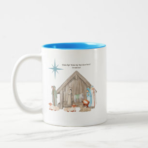 De Café Em Dois Tons Caneca Natal