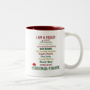 De Café Em Dois Tons Caneca Natal