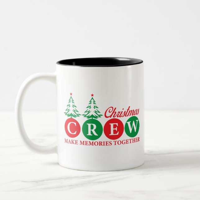 De Café Em Dois Tons Caneca Natal (Esquerda)