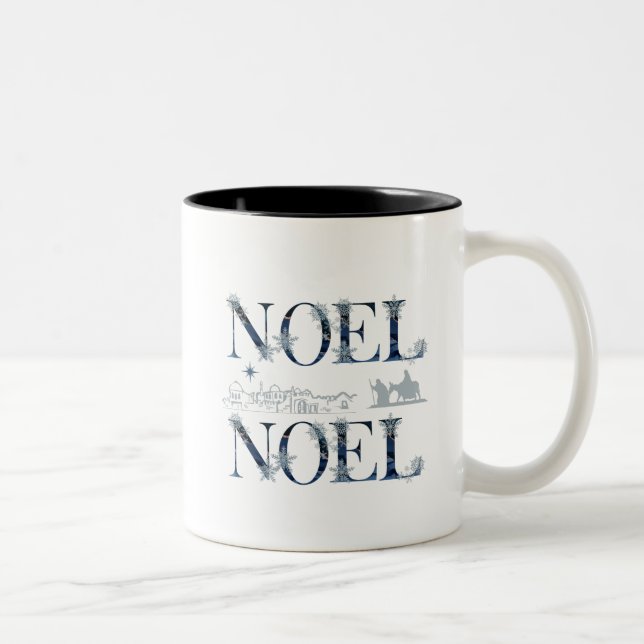 De Café Em Dois Tons Caneca Natal (Direita)