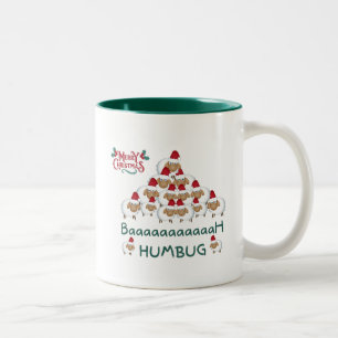 De Café Em Dois Tons Caneca Natal