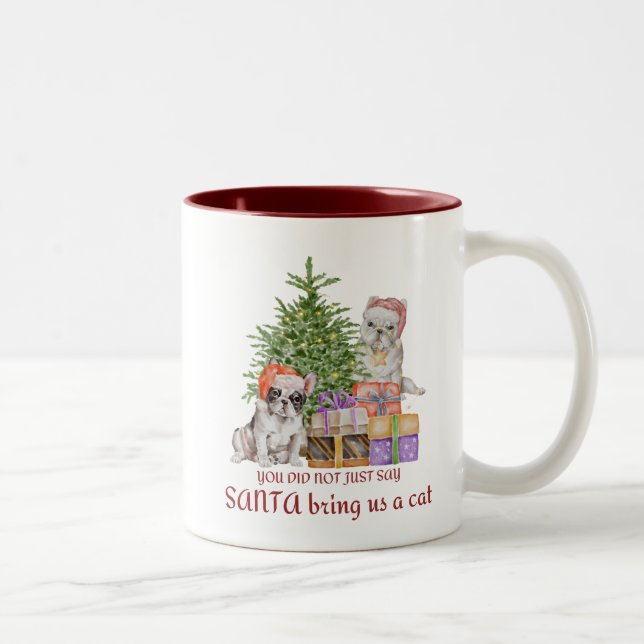De Café Em Dois Tons Caneca Natal (Direita)