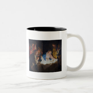 De Café Em Dois Tons Caneca Natal