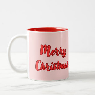 De Café Em Dois Tons Caneca Natal Festiva