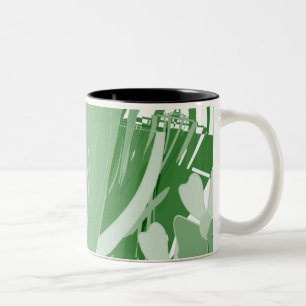 De Café Em Dois Tons Caneca Natureza Moderna