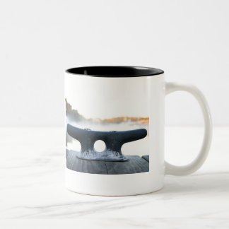 De Café Em Dois Tons Caneca náutica