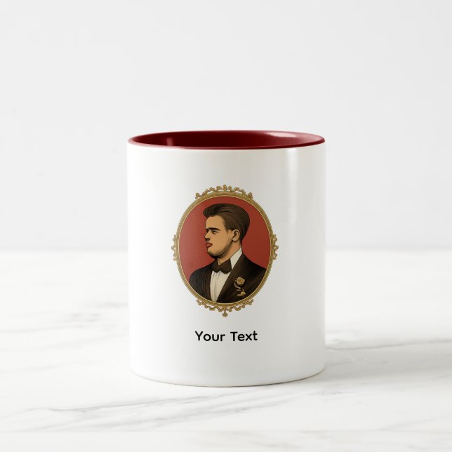 De Café Em Dois Tons Caneca - Noivo (Centro)