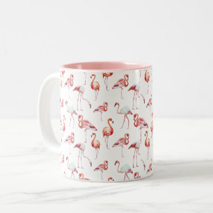 De Café Em Dois Tons Caneca NOVA do russo do "фламинго" do flam