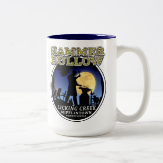 De Café Em Dois Tons Caneca oca do martelo