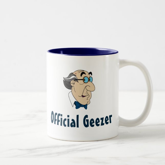 De Café Em Dois Tons Caneca oficial do Geezer (Direita)