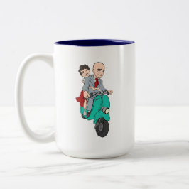 De Café Em Dois Tons Caneca Oficial iSpeakItaliano