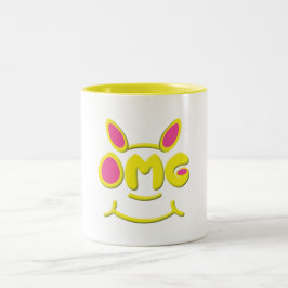 De Café Em Dois Tons Caneca OMG