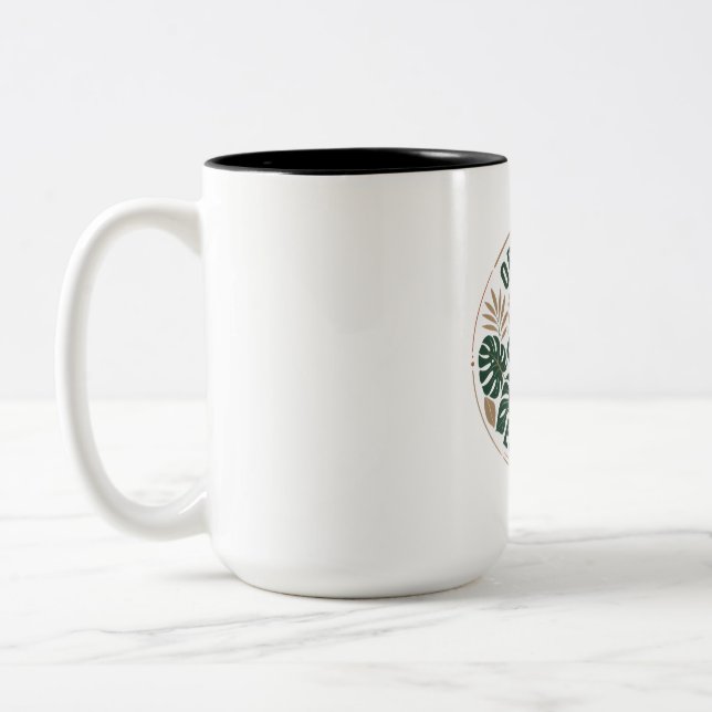 De Café Em Dois Tons Caneca Orgânica Esportes (Esquerda)
