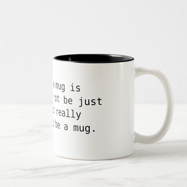 De Café Em Dois Tons Caneca oriental da sabedoria (Direita)