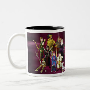 De Café Em Dois Tons Caneca Palladinum - Turma da Página Pirata