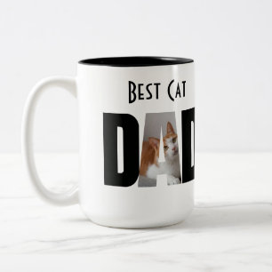 De Café Em Dois Tons Caneca Papai Gato