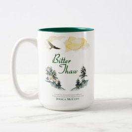 De Café Em Dois Tons Caneca para leitores