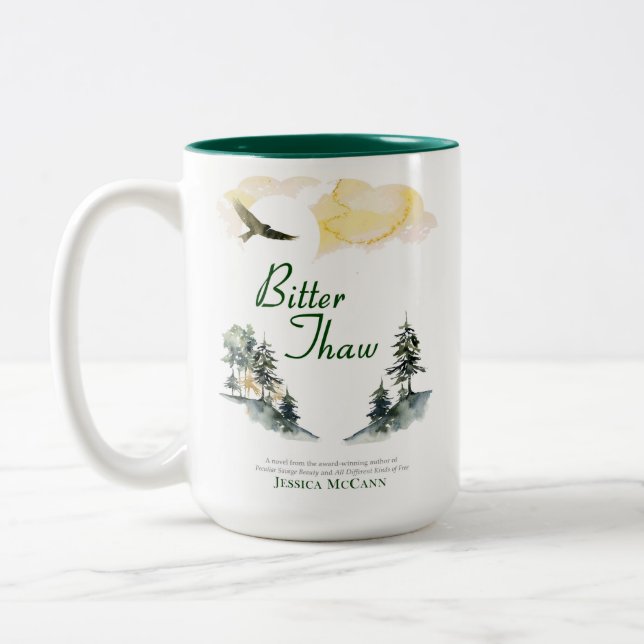 De Café Em Dois Tons Caneca para leitores (Esquerda)