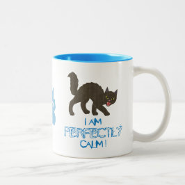 De Café Em Dois Tons Caneca perfeitamente calma